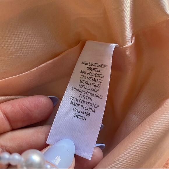 🚨 3 for $25 - ADRIANNA Papell Jacquard Halter Neck Dress - Picture 9 of 11